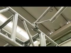 Facile monti la cabina all'aperto della fiera commerciale della capriata di alluminio della spina