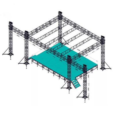 Outdoor Concert Event Truss Stage Roof Truss Canopy System