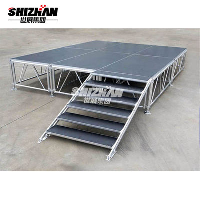 Assemble Portable Catwalk Stage Platforms For Event