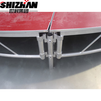 Outdoor Lightweight Aluminum Stage Platforms with Load bearing Safety 1.22x1.22m 11m