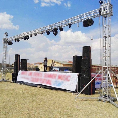1M Design Customized 13ft height Portable Modular Aluminum Truss Stand Ground Frame Structure