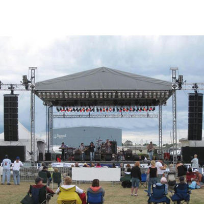 Aluminum Heavy Load Light Weight Truss Arch Lighting Truss Display Black Or Customized Aluminum Alloy 6082-T6/6061-T6