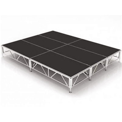 Outdoor Lightweight Aluminum Stage Platforms with Load bearing Safety 1.22x1.22m 11m