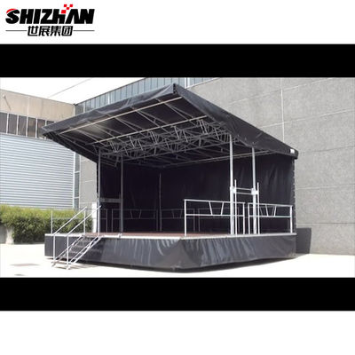 50x3mm Wooden Church Portable Stage Easy Install Event Aluminum Platform