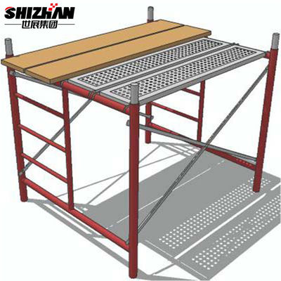 H Frame Aluminium Mobile Scaffolding Tower Easy Install 6m 7m 8m 10m 12m Movable