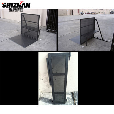 12 M Metal Bar Safety Concert Crowd Control Crash Barricades