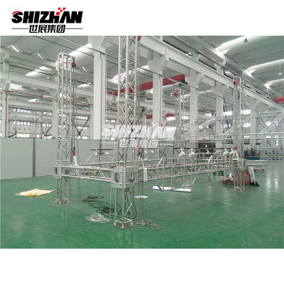 1m 2m Light Aluminum Plate Truss Display Plate Truss Frame Bolt Truss Light Weight