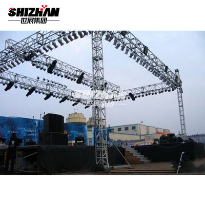 1m 2m Light Aluminum Plate Truss Display Plate Truss Frame Bolt Truss Light Weight
