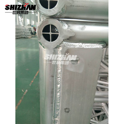 Square Metal Arch Truss Height Simple Bolt Aluminum Truss Lighting Light Weight