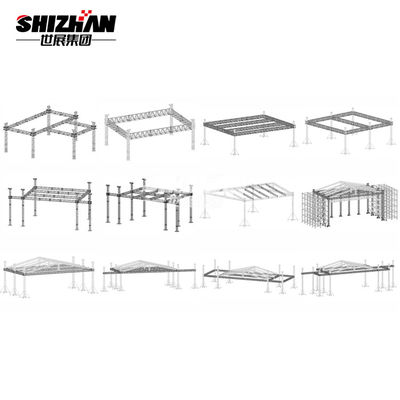 1m 2m Light Aluminum Plate Truss Display Plate Truss Frame Bolt Truss Light Weight
