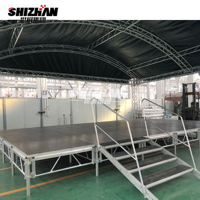 Anti Rust Aluminum Mobile Scissor Stage Platform For Concert Event