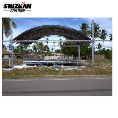 Anti Rust Aluminum Mobile Scissor Stage Platform For Concert Event