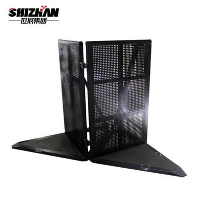 Aluminum Mojo Crowd Control Barricade For Booth Stand Construction