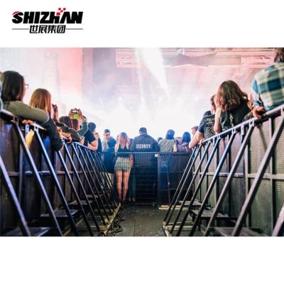 Aluminum Mojo Crowd Control Barricade For Booth Stand Construction