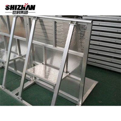 Aluminum Mojo Concert Crowd Control Barriers 600x1000mm