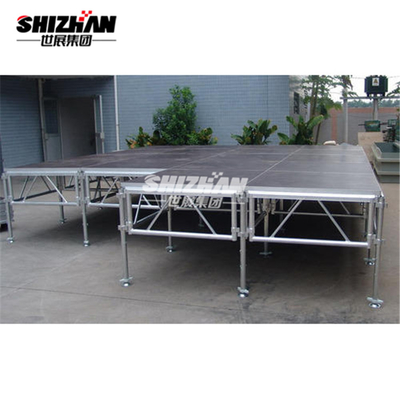 1.22*1.22m Aluminum Stage Platform Event Truss 18mm Plywood Design Display