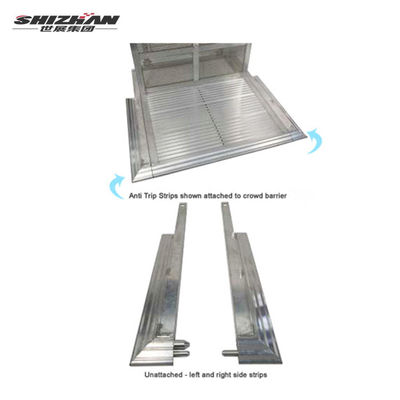 Crowd Control Portable Road Barrier Straight  Stage Barricades Stands