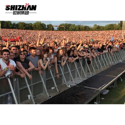 Aluminum Mojo Crowd Control Barricade For Booth Stand Construction