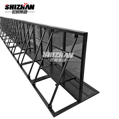 Steel Q235 Concert Mojo Crowd Control Barricade Folding