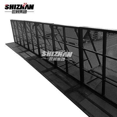 Steel Q235 Concert Mojo Crowd Control Barricade Folding
