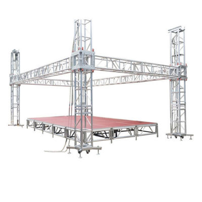 Portable Folding Truss System Aluminum Lighting Truss Electric Galvanized